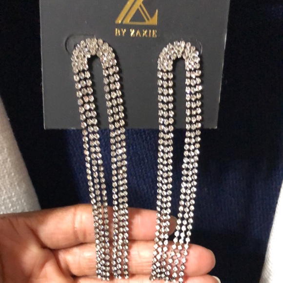 By Zaxie Dangle Post Earrings - Picture 2 of 3